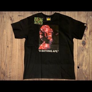 Bathing x Monroe collection black tee